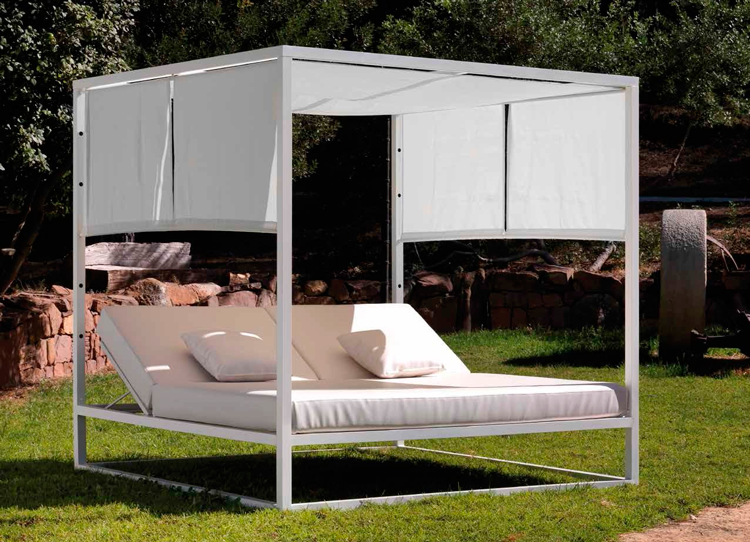 Cama balinesa de jardín Marbella - Ámbar Muebles